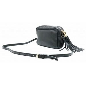 Gucci Small Leather Black Bag Shoulder Disco Soho